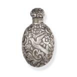 A Victorian Silver Scent-Bottle by Sampson Mordan, London, 1889