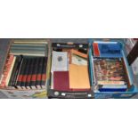 Twenty one boxes of books on Art, Architecture and Antiques, relating to country houses, collections