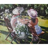Sherree Valentine Daines (b.1956)"Champagne Celebration"Signed and numbered 7/20 A/P, embellished