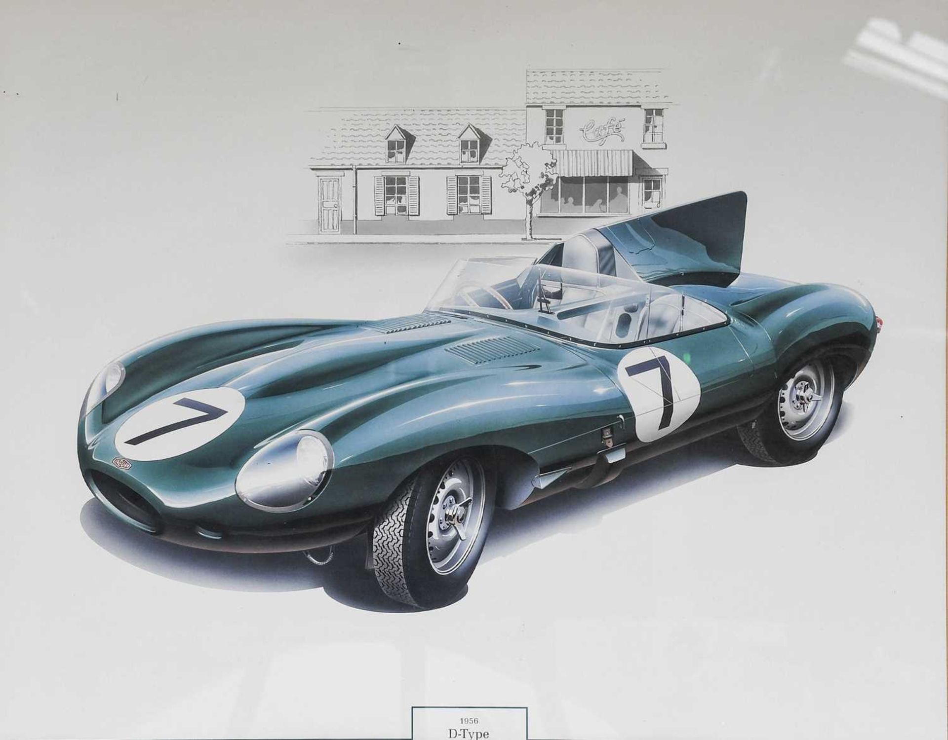 Automobile Quarterly: 15 hardback volumes, together with Three Colour Prints depicting a Jaguar 1953 - Image 3 of 4