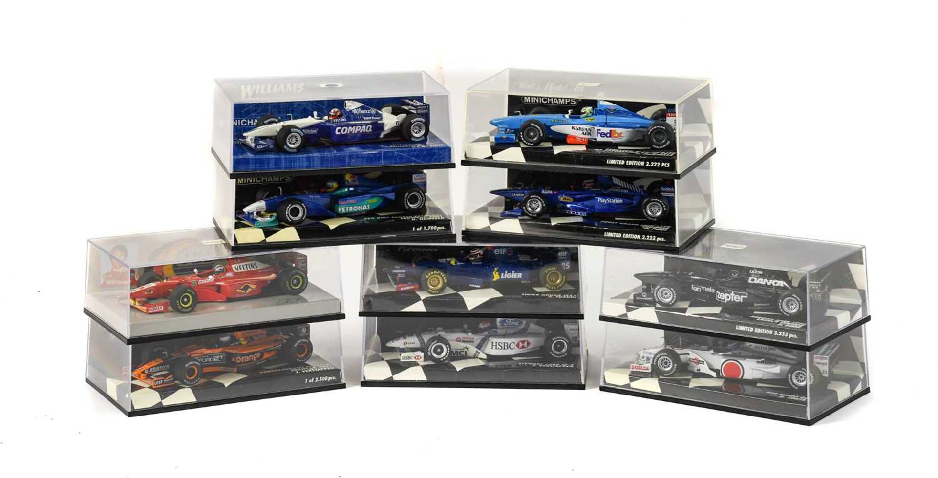 Minichamps 1:43 Scale F1 Group