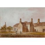 John Buckler (1770-1851)"Nether Levens, near Kendal"Signed and dated 1814, watercolour, 24.5cm by