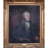 R* Elliott (19th century) Portrait of William Watson (1794-1883) Oil on canvas, 90cm by 74cm