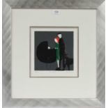 Mackenzie Thorpe (b.1956)"The Couple"Signed, inscribed and numbered 37/50, a colour reproduction,