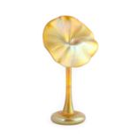 Louis Comfort Tiffany (1848-1933): Jack-in-the-Pulpit An Art Nouveau Iridescent Favrile Glass