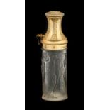 René Lalique (French, 1860-1945): A Frosted Glass Molinard - 1/A, An Atomiser, of cylindrical