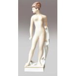 A modern Royal Dux figure of a nude female