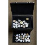 A quantity of pocket watches, wristwatches, pocket watch cases and watch glasses