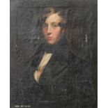 Atributed to Richard Waller (1811-1882)Portrait of Emanuel Smith 1819-1843Signed and dated 1839