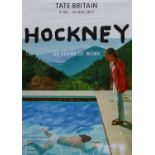 After David Hockney OM, CH, RA (b.1937) "Forty Years of Modern Art 1945-1984", Tate Gallery