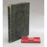 Common place book (H.M. Sugden 1838), quarto, manuscript verse, watercolours, pencil illustrations