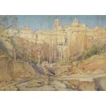 Arthur Reginald Smith ARA, RSW, RWS (1871-1934)"Assisi"Signed, watercolour, 26cm by 36.5cm