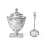 A George III Silver Bowl and Cover and an Associated Sifting-Spoon The Bowl and Cover by Thomas Dani