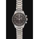 Omega: A Fine and Rare "Ed White" Pre-Moon Stainless Steel Chronograph Wristwatch signed Omega, mod