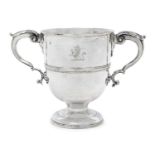 A George II Irish Silver Two-Handled Cup by Andrew Goodwin, Dublin, Circa 1740