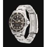 Rolex: A Stainless Steel Automatic Centre Seconds Wristwatch signed Rolex, Oyster Perpetual, 1000ft=