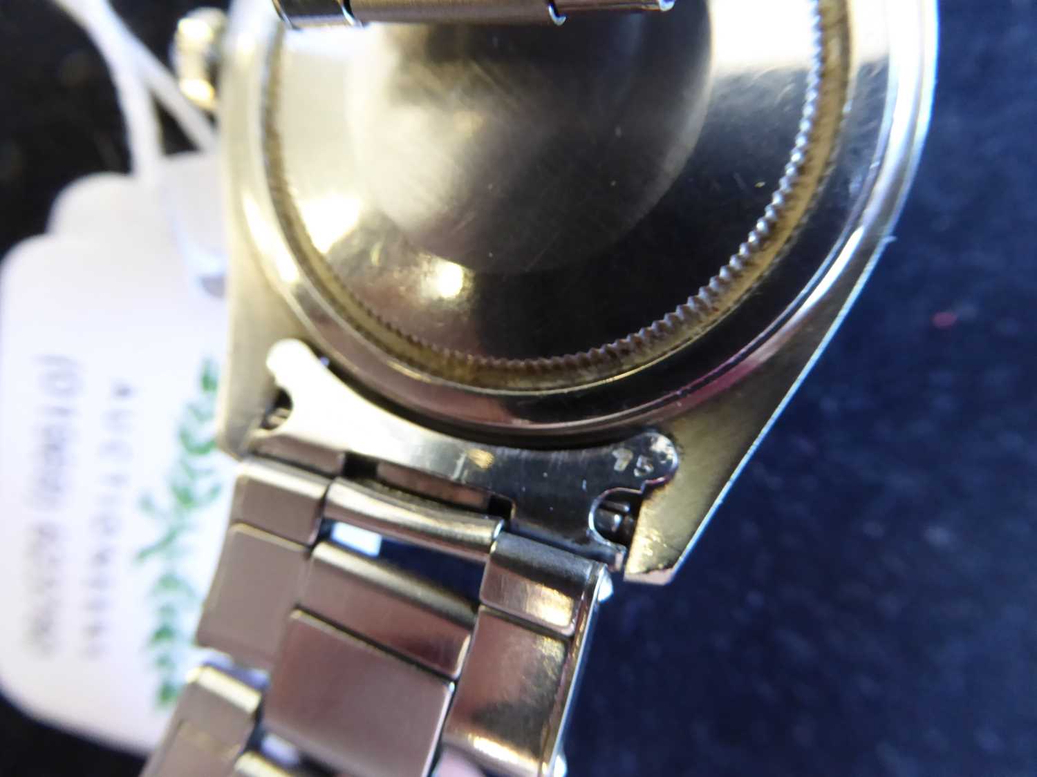 Rolex: A Stainless Steel Centre Seconds Wristwatch signed Rolex, model: Oyster Precision, ref: 6424, - Image 7 of 18