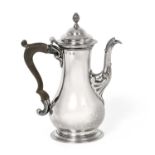 A George III Silver Coffee-Pot by Daniel Smith and Robert Sharp, London, Probably 1760