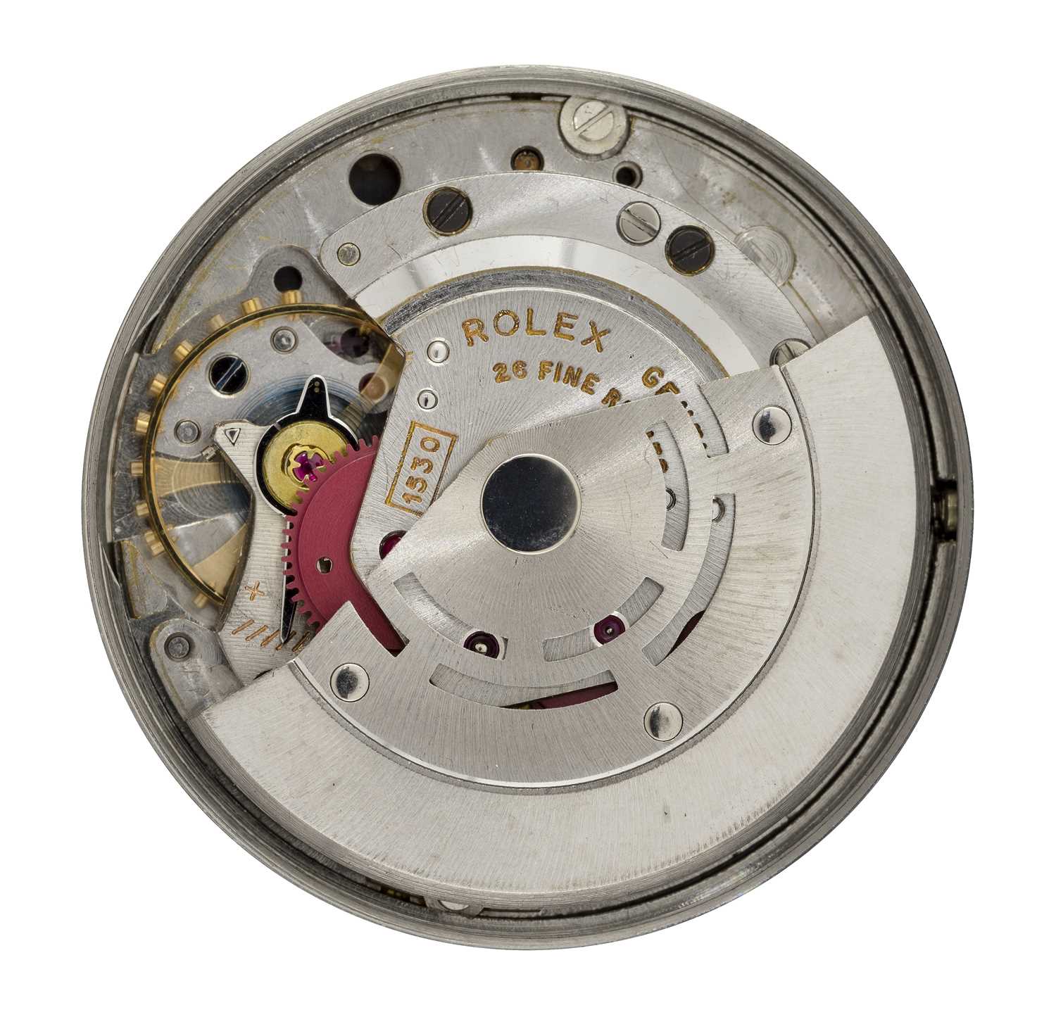 Rolex: A Very Rare Gilt Underline Super Precision Dial Automatic Centre Seconds Wristwatch signed Ro - Image 2 of 3