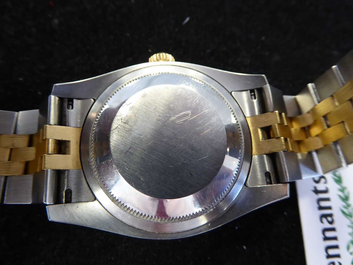 Rolex: A Steel and Gold Automatic Calendar Centre Seconds Wristwatch signed Rolex, Oyster Perpetual, - Image 8 of 12