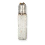 A Victorian Silver-Mounted Cut-Glass Scent-Bottle Maker's Mark Rubbed, London, 1895