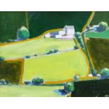 Catriona Stewart (Contemporary) ''Rosedale'' Signed, signed, titled and dated 2011 to the label on