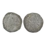 ♦2 x Italian States, Duchy of Milan, Giovanni Maria Visconti (1402-1412), Hammered Silver Grossi (