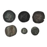 6 x Roman and Ancient, comprising: Salonina (AD253-268), Silver Antoninianus, Milan Mint, obv.