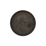 George III, Penny 1806, Fourth Issue, Soho Mint, Birmingham, obv. laureate bust right, incuse hair