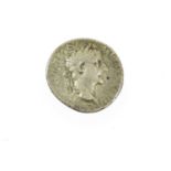 Roman Imperial, Tiberius (AD14-37) Silver Denarius, obv. TI CAESAR DIVI AVG F AVGVSTVS around