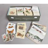 Various postcards and cigarette cards