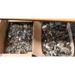 Two boxes of watches, spares and repairs