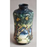 A modern Moorcroft pottery Kiribati pattern vase, factory marks and numbered 42, 21.5cm highGood