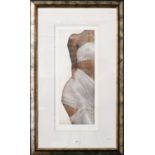 Willy Kissmer Nude study Signed and numbered 40/250, etching, 59cm by 23cm