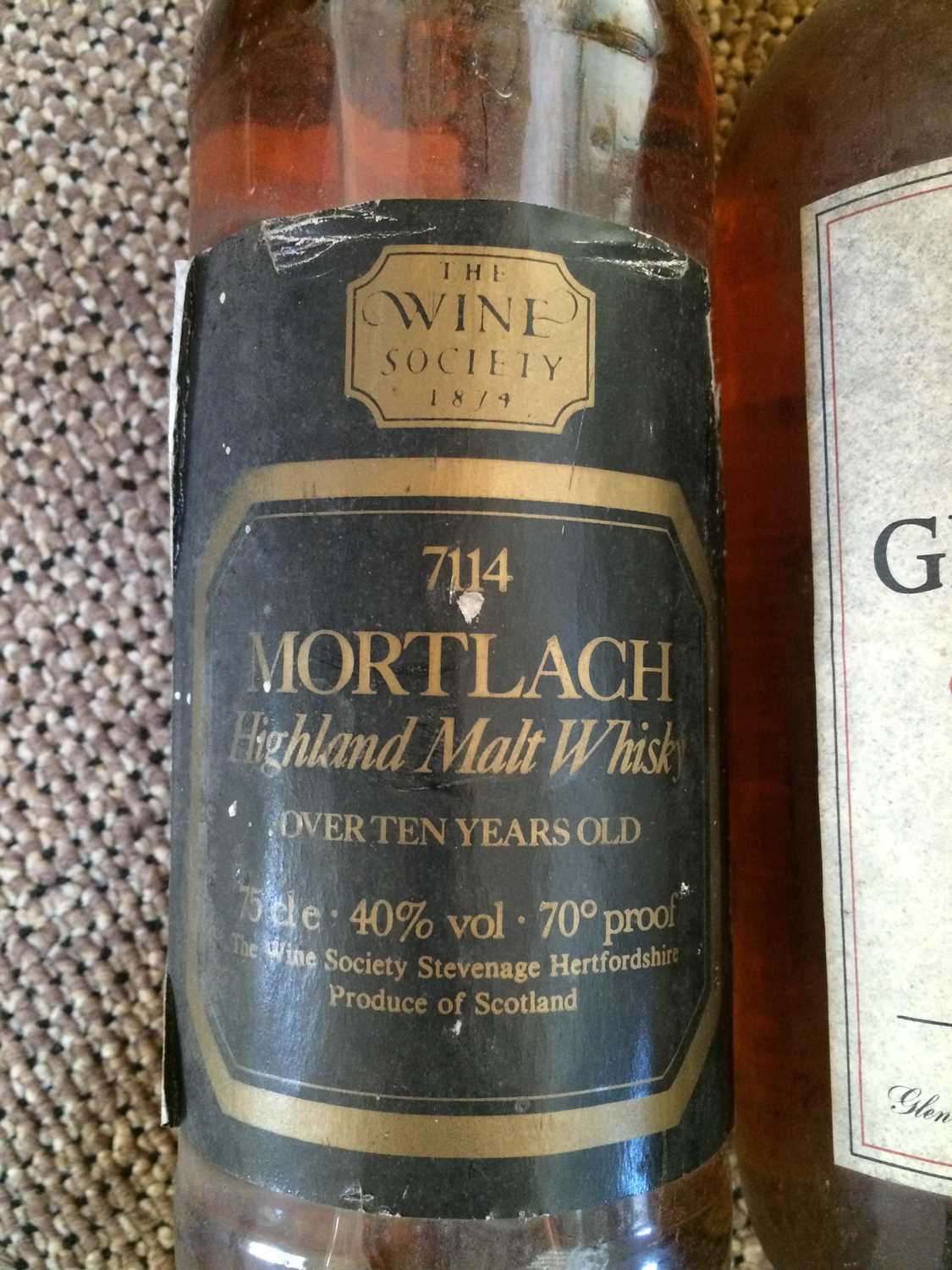 Mortlach Highland Malt Whisky, over ten years old, 1970s bottling for the Wine Society, 40% vol 75cl - Image 9 of 9
