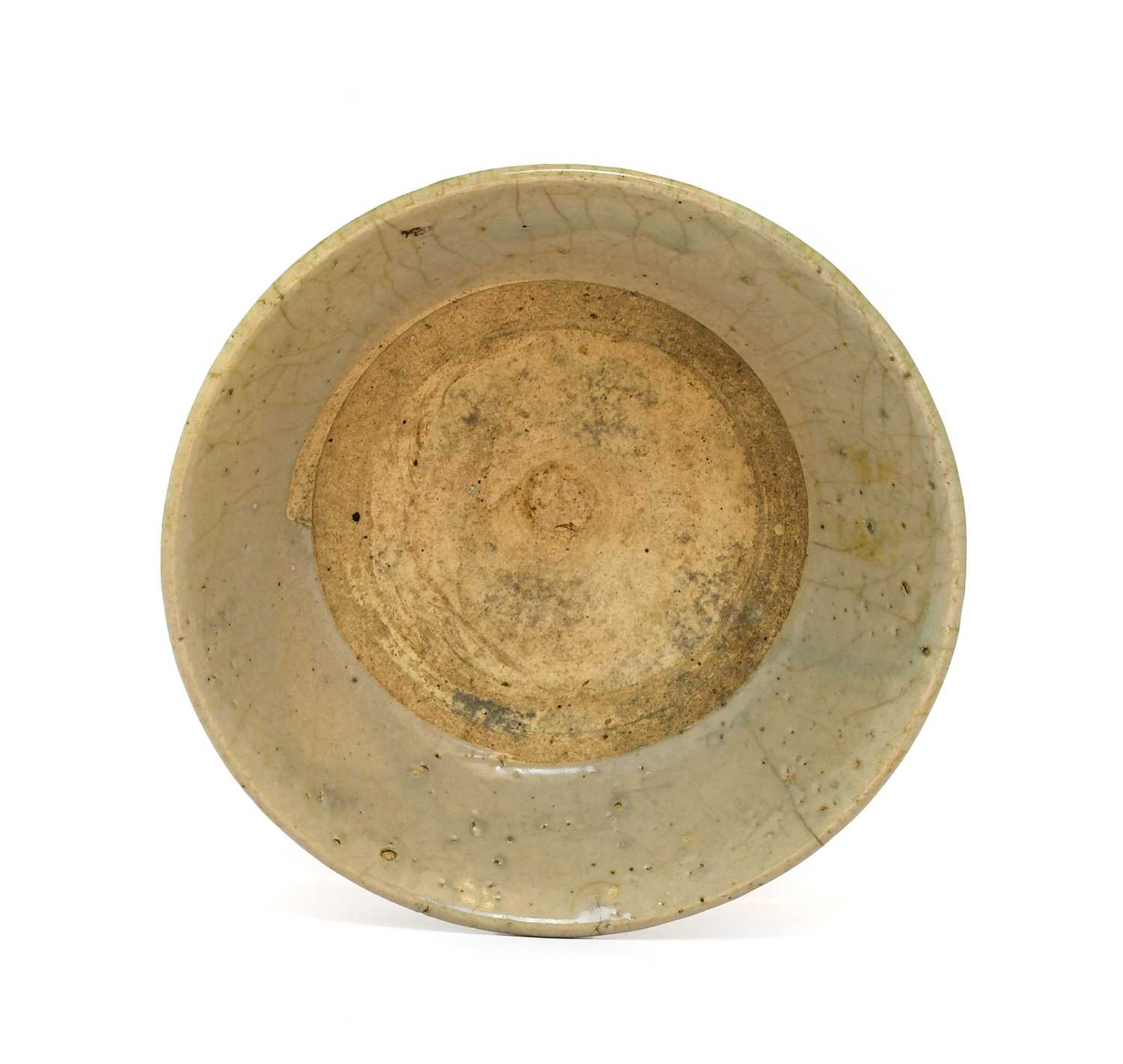 A Sawankhalok Stoneware Jar, probably 16th century, of ovoid form, 9cm high; and Seven Various - Image 5 of 16