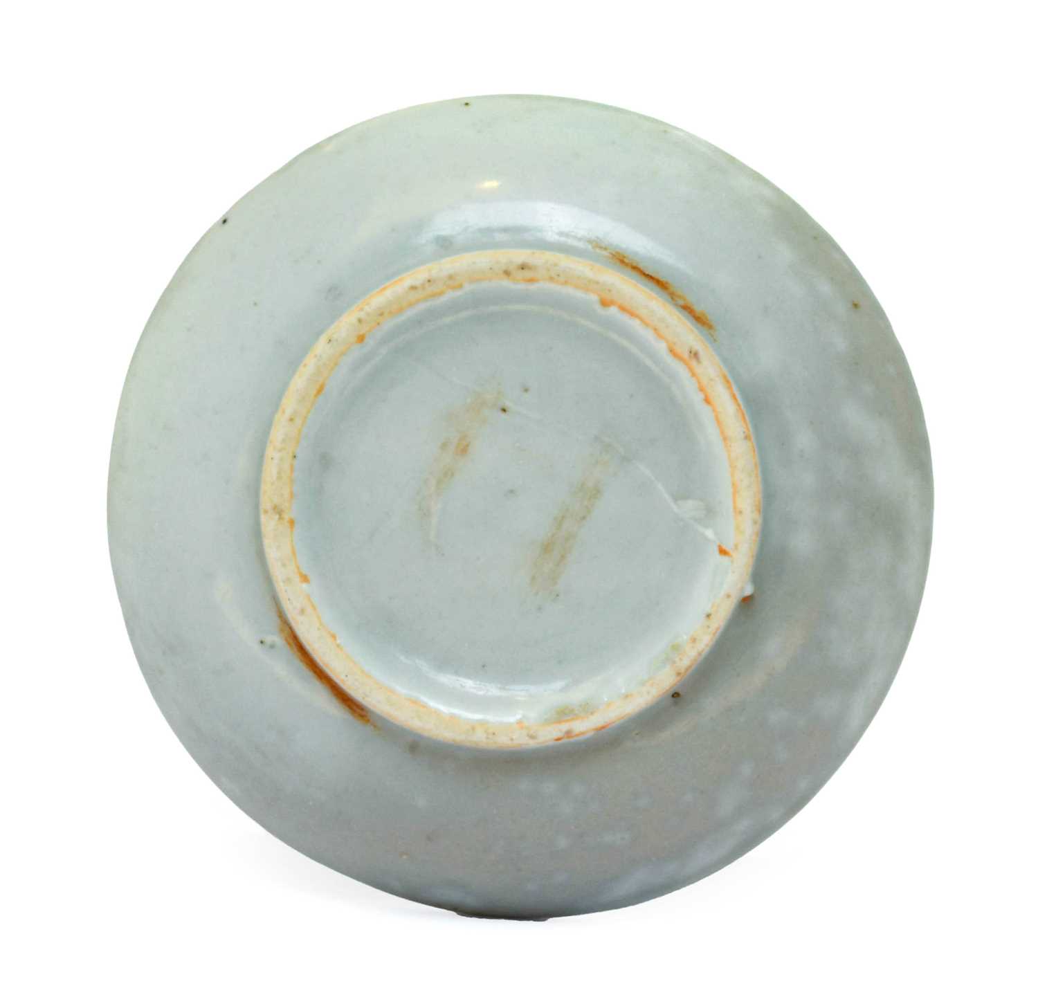 A Sawankhalok Stoneware Jar, probably 16th century, of ovoid form, 9cm high; and Seven Various - Image 16 of 16