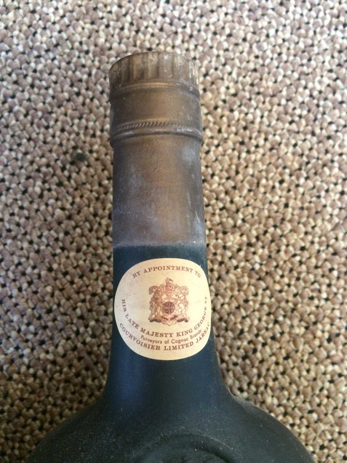 Le Bijou Ambré Fine Old Cognac, personalised label (one bottle), Courvoisier Napoleon Cognac (one - Image 2 of 17