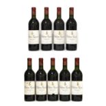 Château Giscours 1978 Margaux (nine bottles)