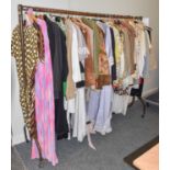 Quantity of Assorted Ladies Costume, circa 1970s and later comprising day wear, kaftans,