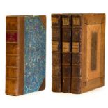 BRADLEY (Richard) A General Treatise of Husbandry and Gardening, 3 vols, 8vo, 15 engr. plates (