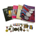 A First World War Group of Four Miniature Medals, comprising British War Medal, Victory Medal,