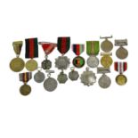 A Collection of Ten Various Afghanistan Medals, including two Officers' Stars of Honour for the