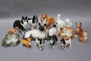 Beswick Cats and Dogs,