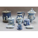 Blue Jasperware, 19th century and later