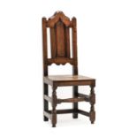 An 18th Century Joined Oak Chair