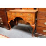 A 20th Century Featherbanded Mahogany Lowboy, in 18th Century Style100cm by 51cm by 76cmSome