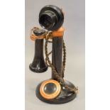 A Two-Tone Candlestick Telephone
