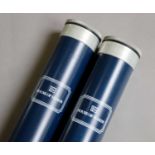 A Pair of Hardy Aluminium Rod Tubes