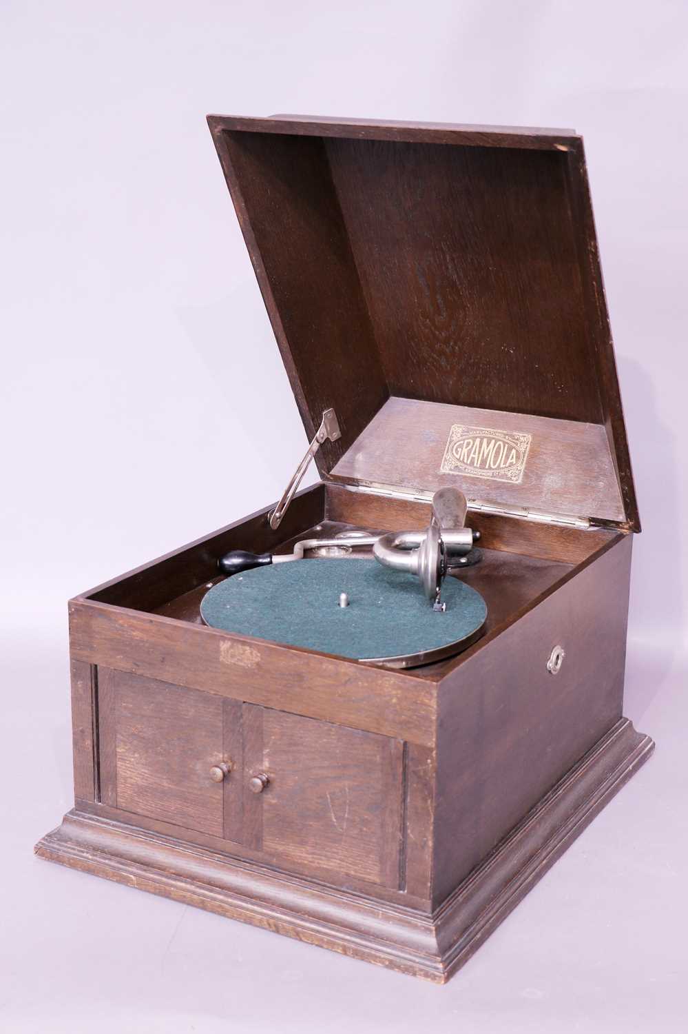 An HMV Table Grand Gramophone